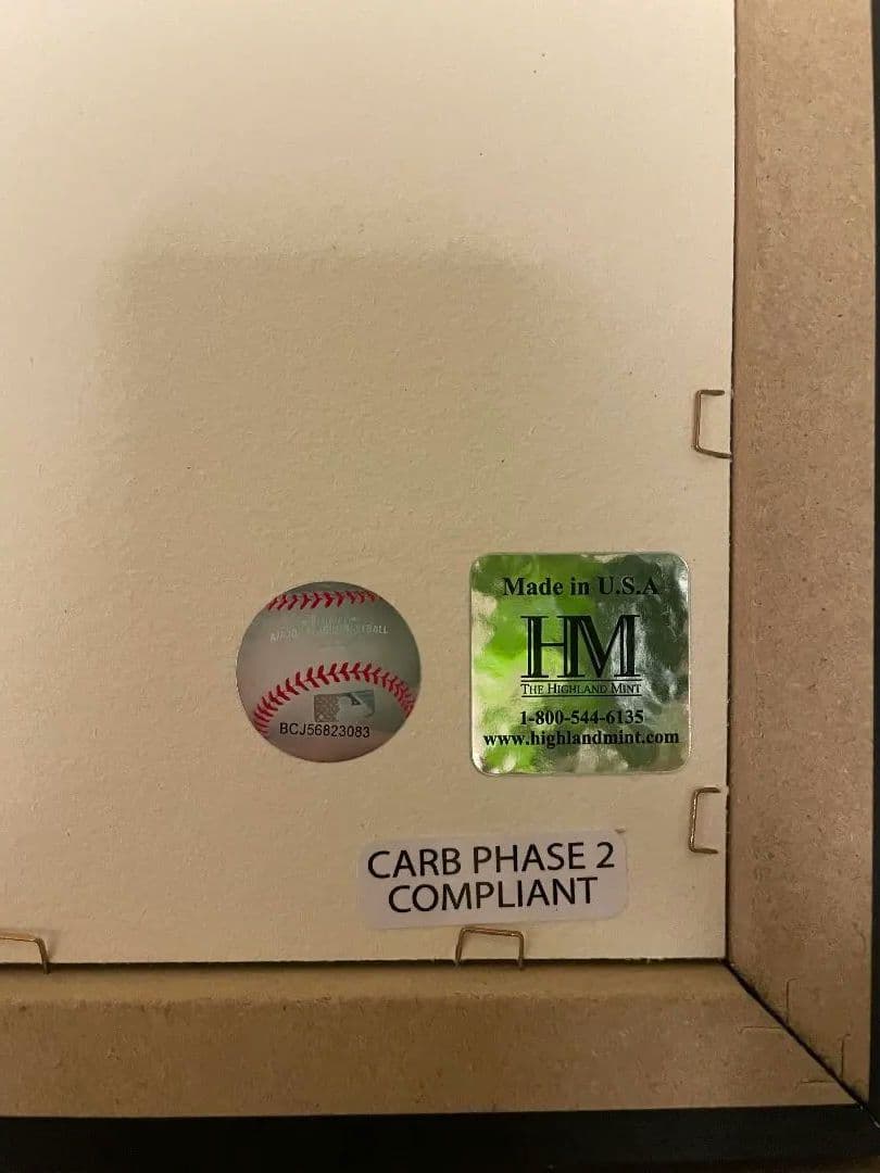 【超レア品 シリアルナンバー入り】大谷翔平 MVP フォトフレーム