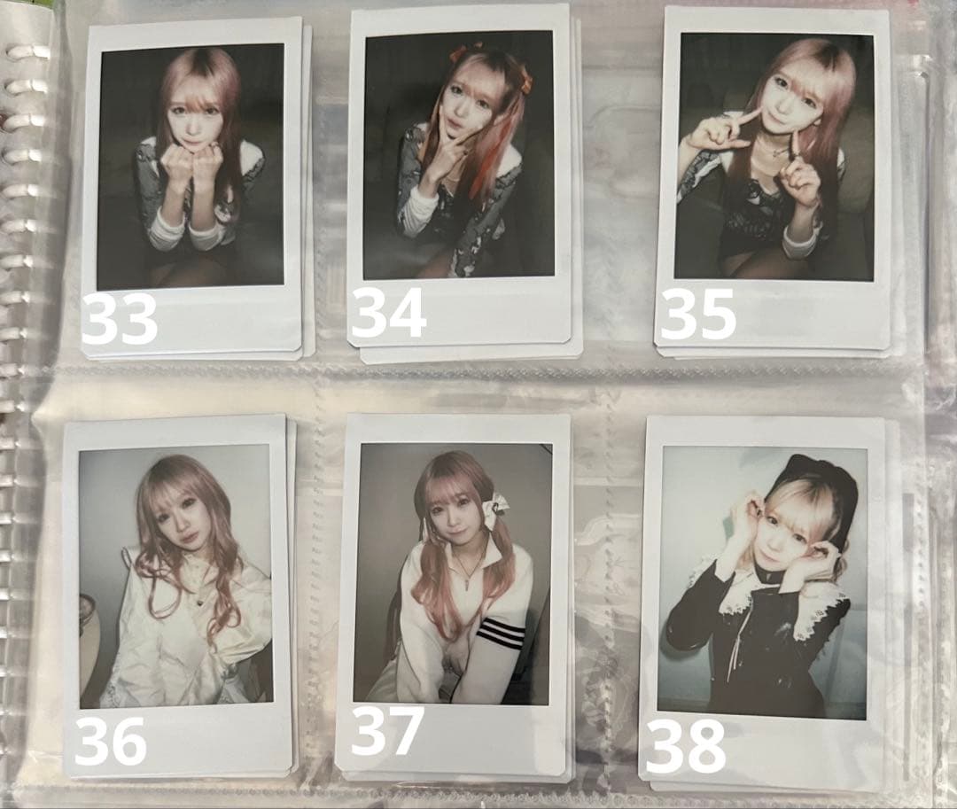 REIRIE チェキ まとめ売り