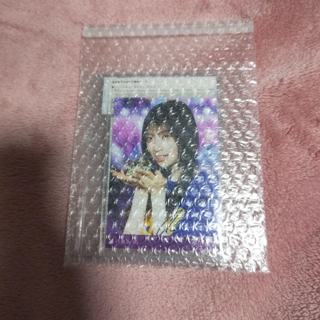乃木坂46　矢田萌華　サイン入りプレミアム生写真　39thライブ会場撮り下ろし