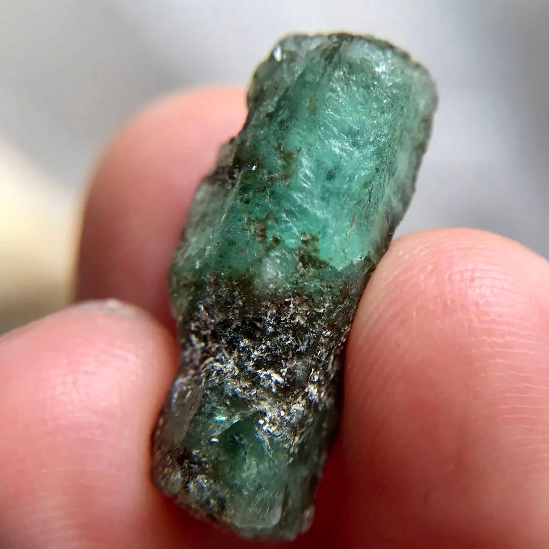 エメラルド 原石 16.45ct 天然エメラルド アフガニスタン エメラルド標本