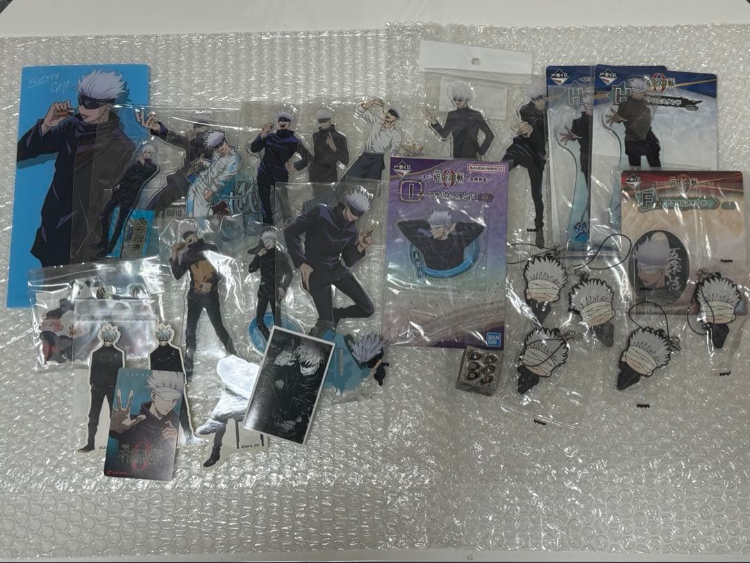 呪術廻戦 五条悟 まとめ売り アクリルスタンド ぬいぐるみ