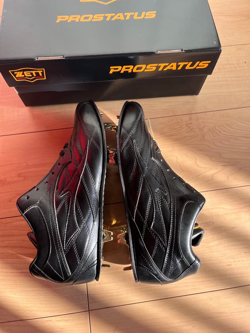 新品ZETT プロステイタス 野球スパイク 革底 27.0 品番：BSR3926