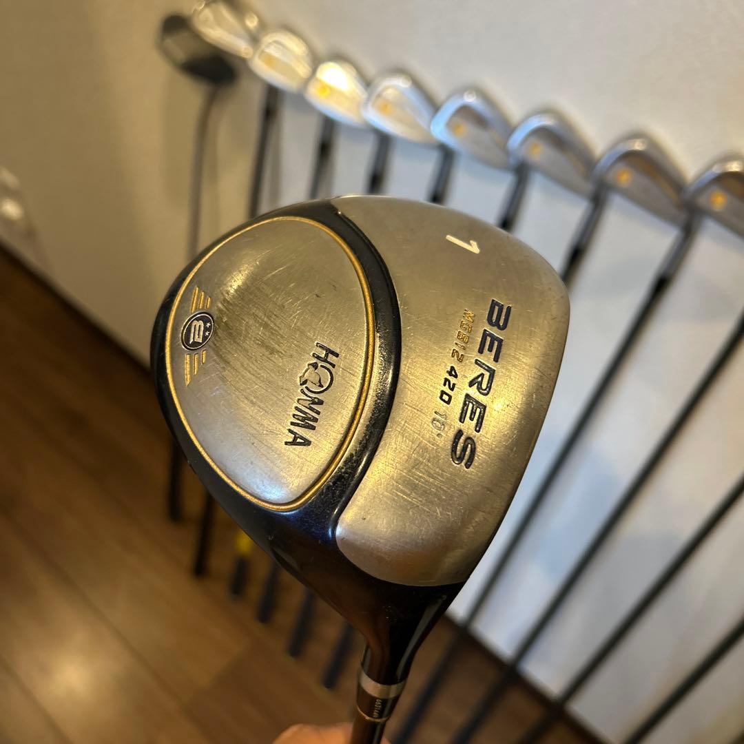 ホンマ他　14本　メンズ R 右利き　豪華ゴルフセット