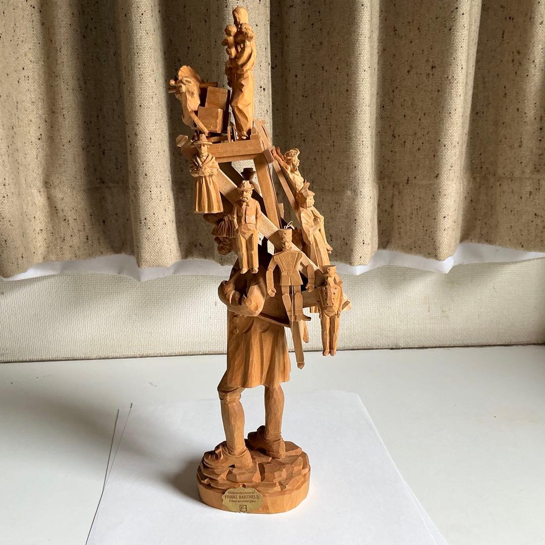 木製　クラクセントレーガー約40センチ