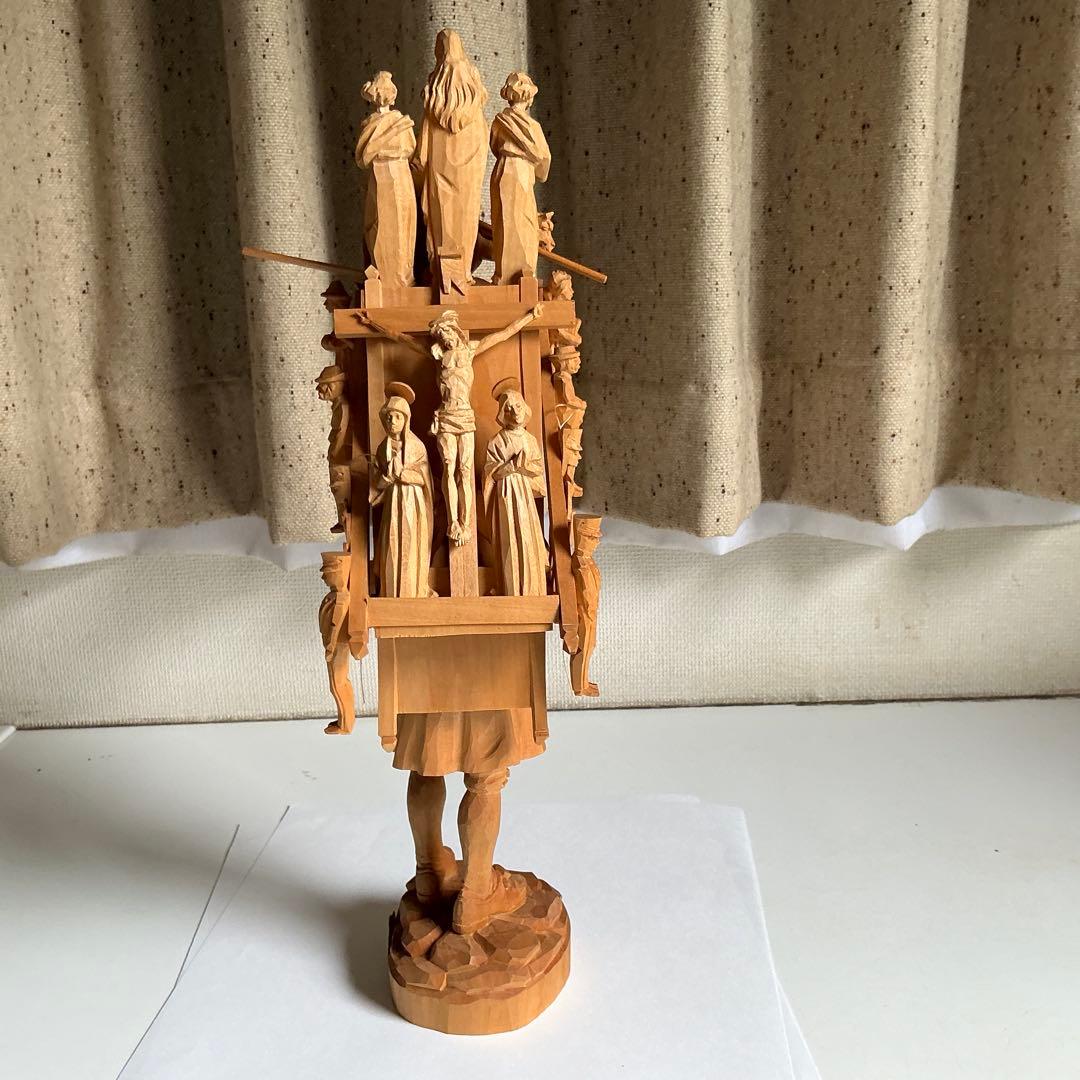 木製　クラクセントレーガー約40センチ