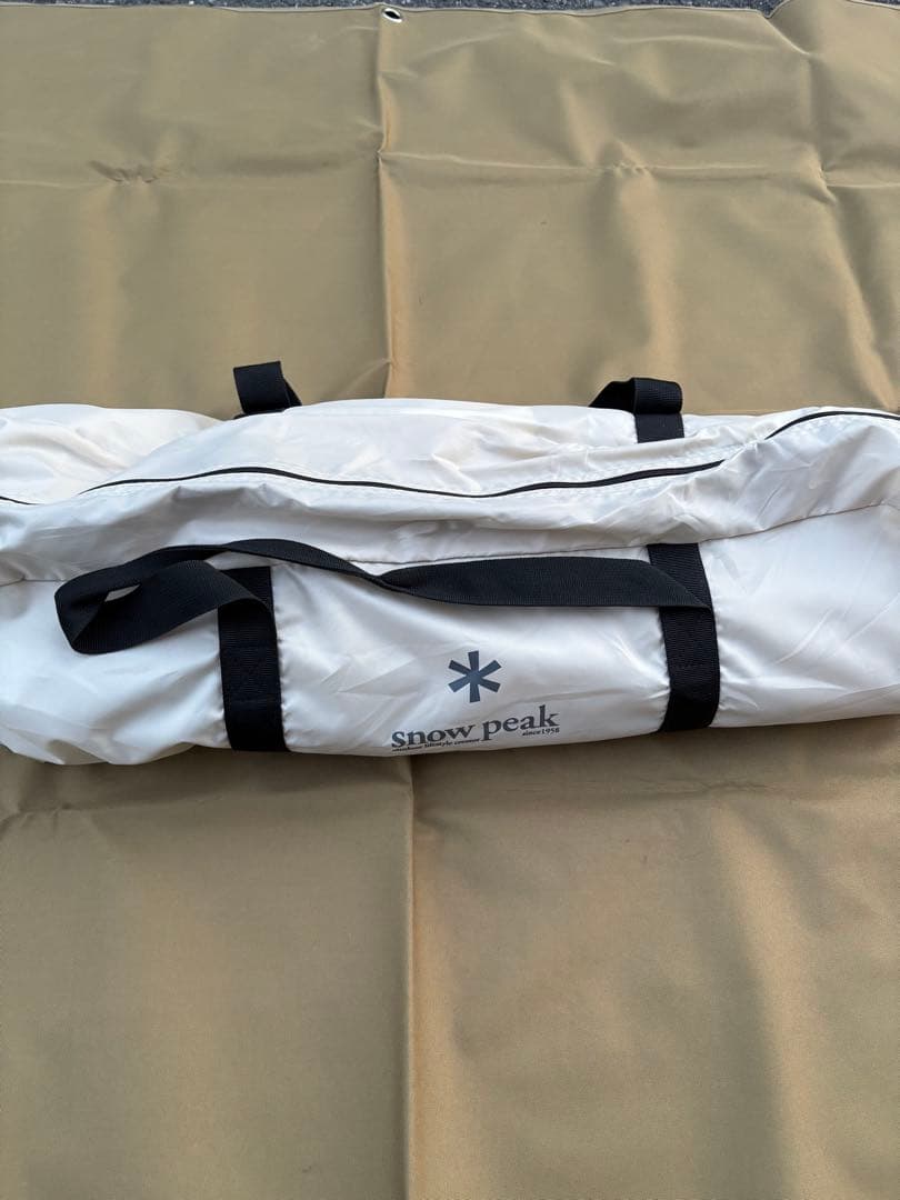  peak コネクトタープ ヘキサ アイボリー FES-275ポール付き