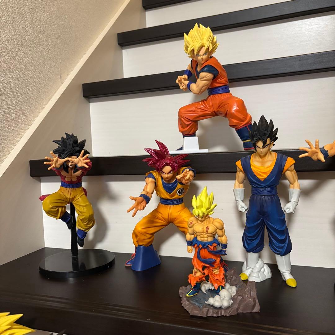 極美品 ショーケース保管品 ドラゴンボール 孫悟空 フリーザ ゴテンクス 10体