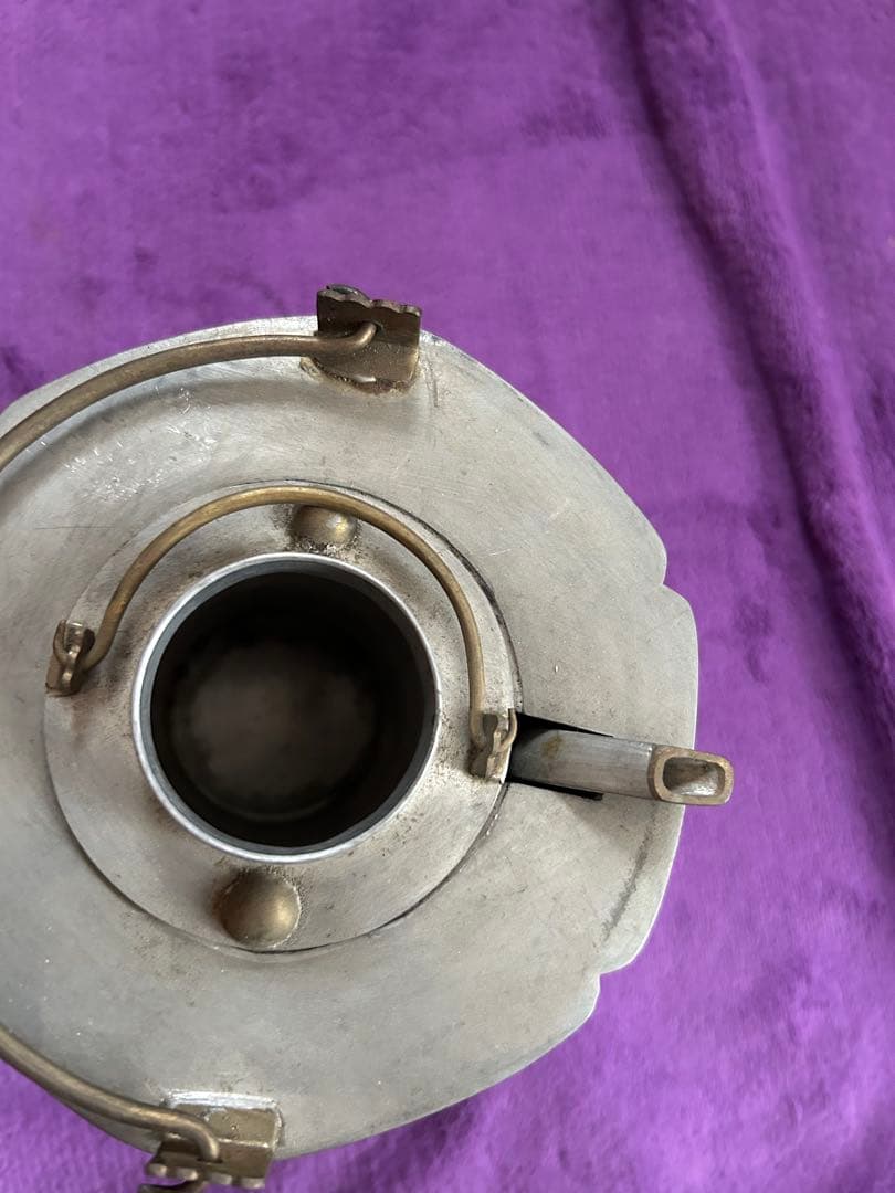 伝統的な錫水差し 保温製品 年代物 アンティーク