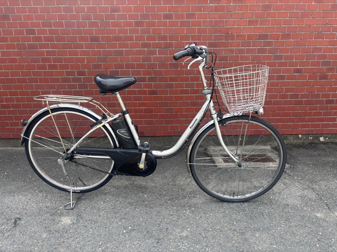 Panasonic 電動アシスト自転車 シルバー