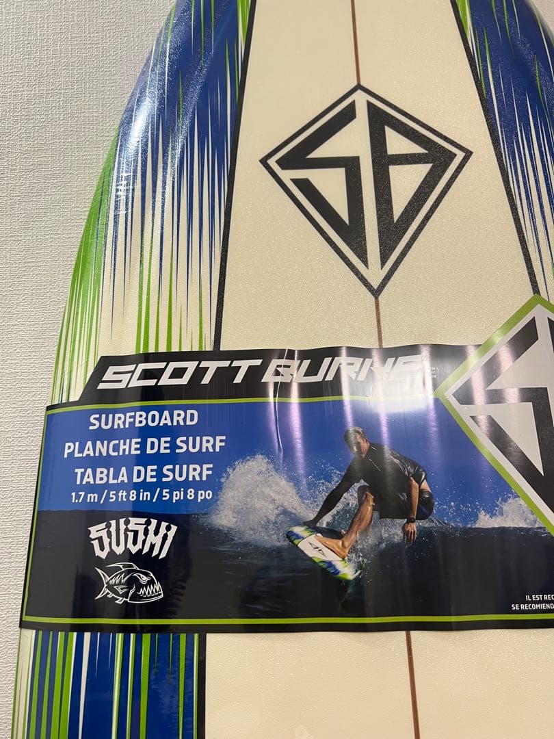 SCOTT BURKE コストコ　サーフボード　SUSHI 25年モデル