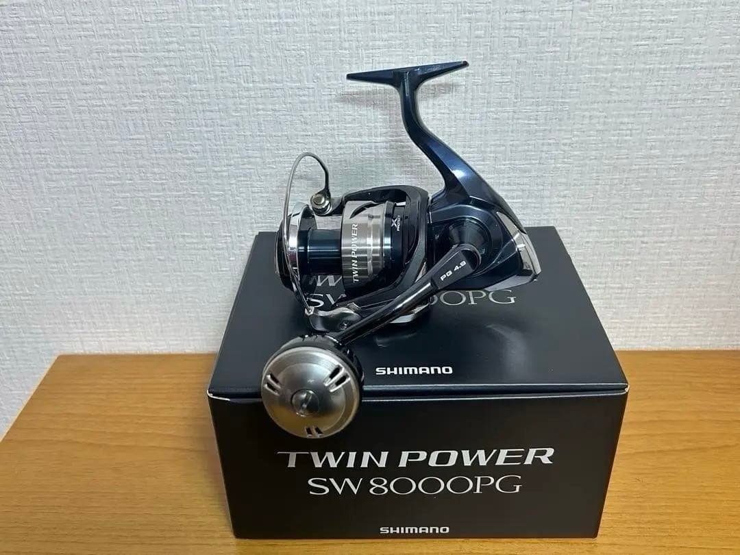21 ツインパワー SW 8000PG シマノ ゴメクサス　ノブT50B付き