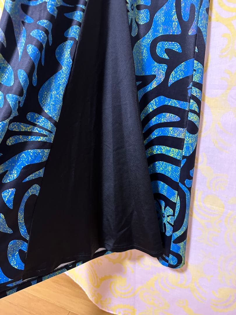 【SALE】【美品】マウナロア　ダンスドレス(ブルー系)