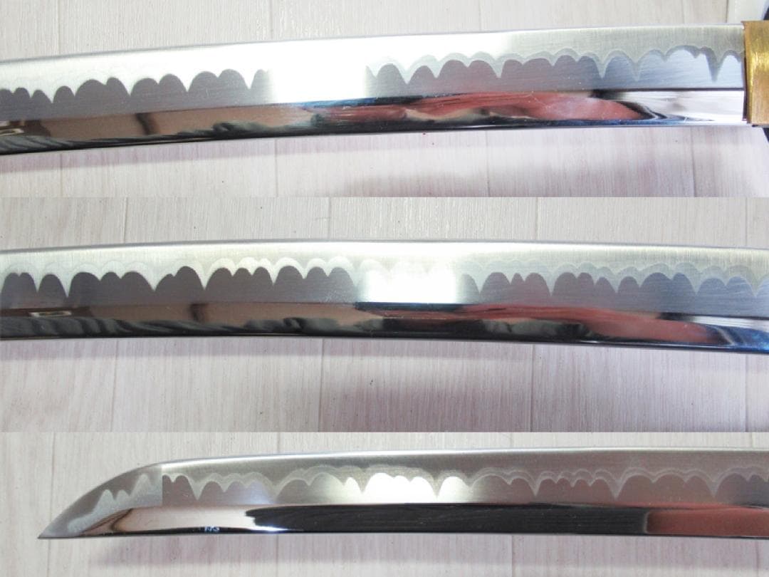 模造刀【孫六兼元 三本杉刃文写し】硬質合金　岐阜県関市 刀剣工房　剣道型居合刀