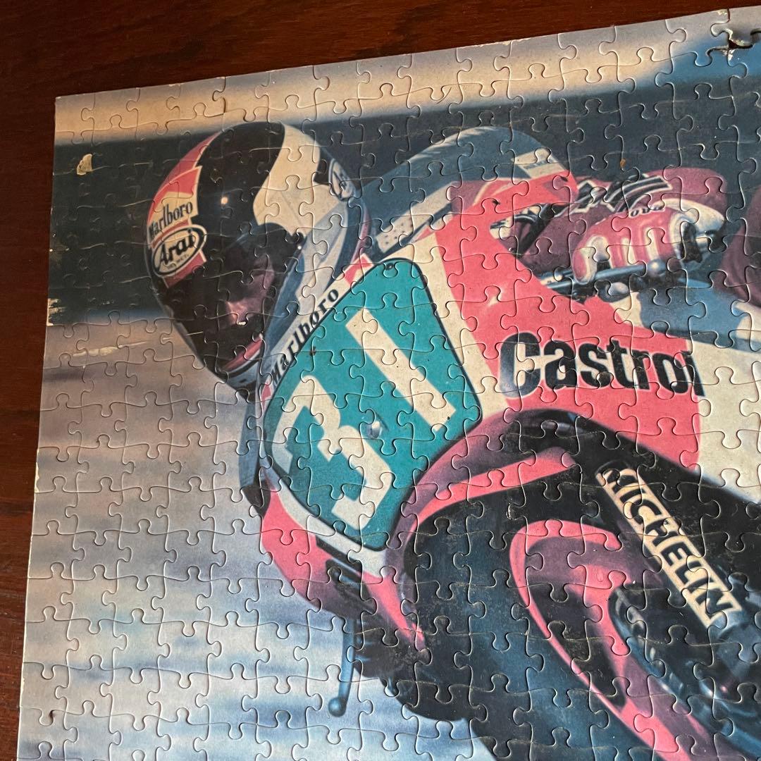 【当時物】平忠彦 フランスグランプリ YAMAHA YZR250ジグソーパズル