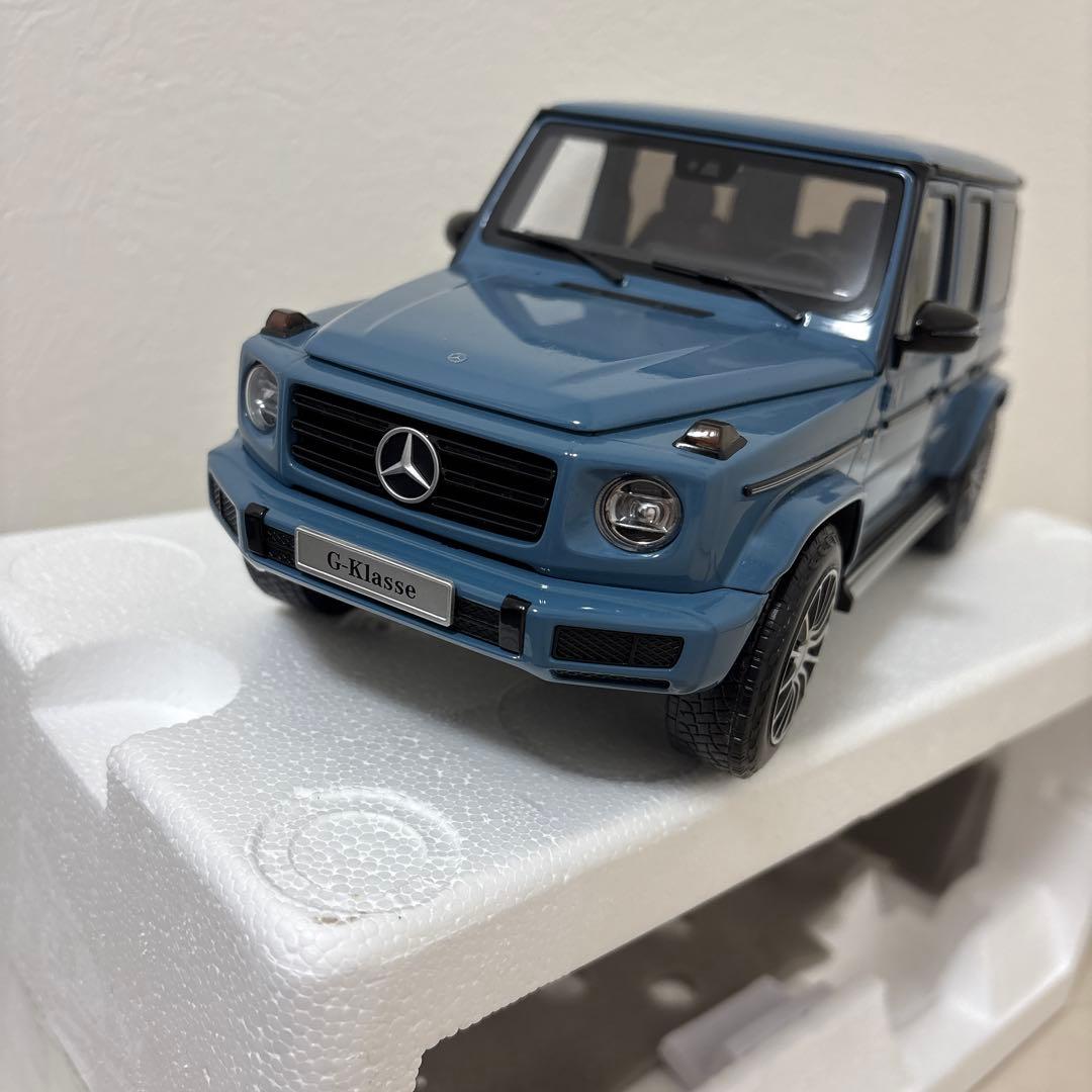 ミニチャンプス ベンツ G400d 1/18 ミニカー チャイナブルー
