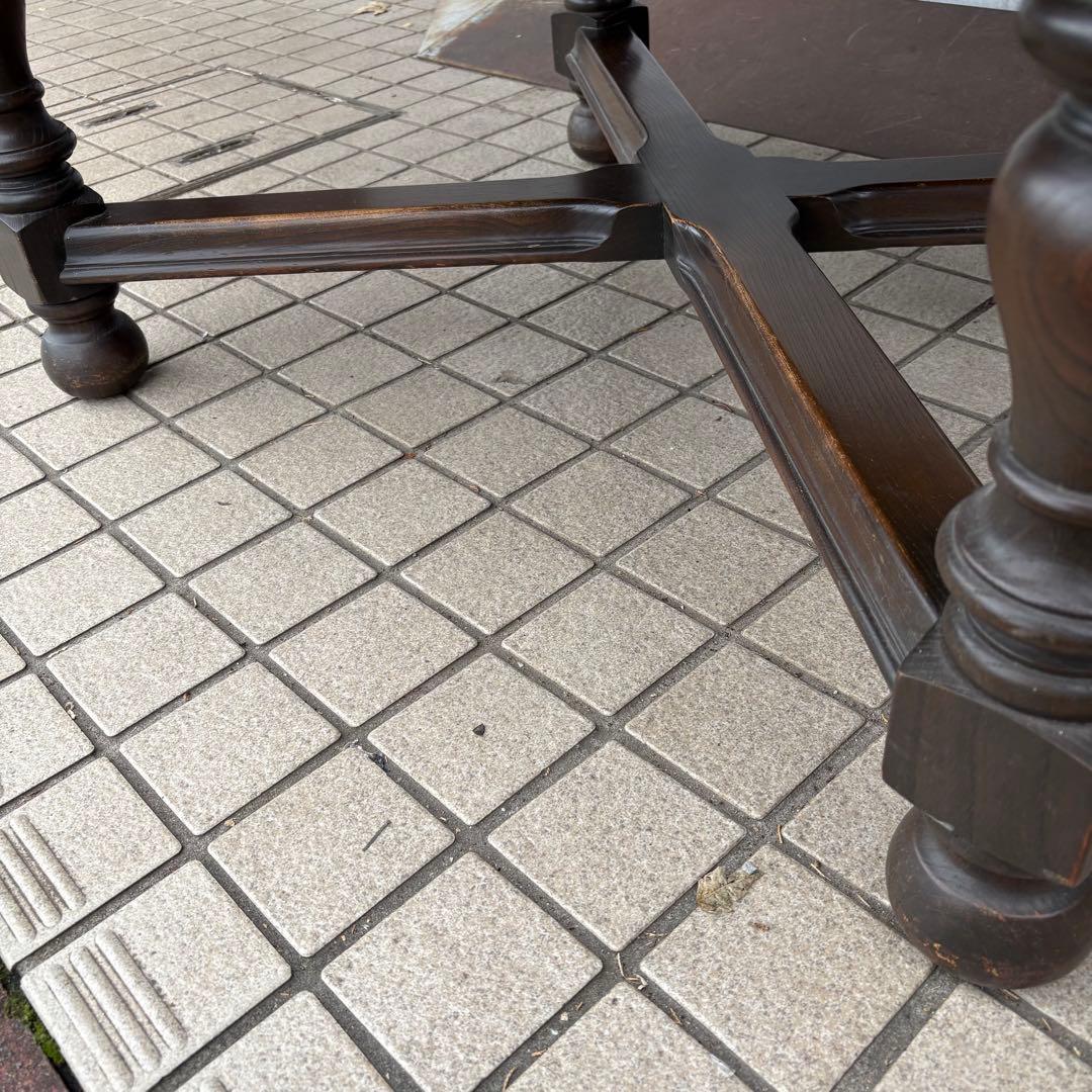 ERCOL エクステンション ダイニングテーブル　オーバル　アーコール　廃番