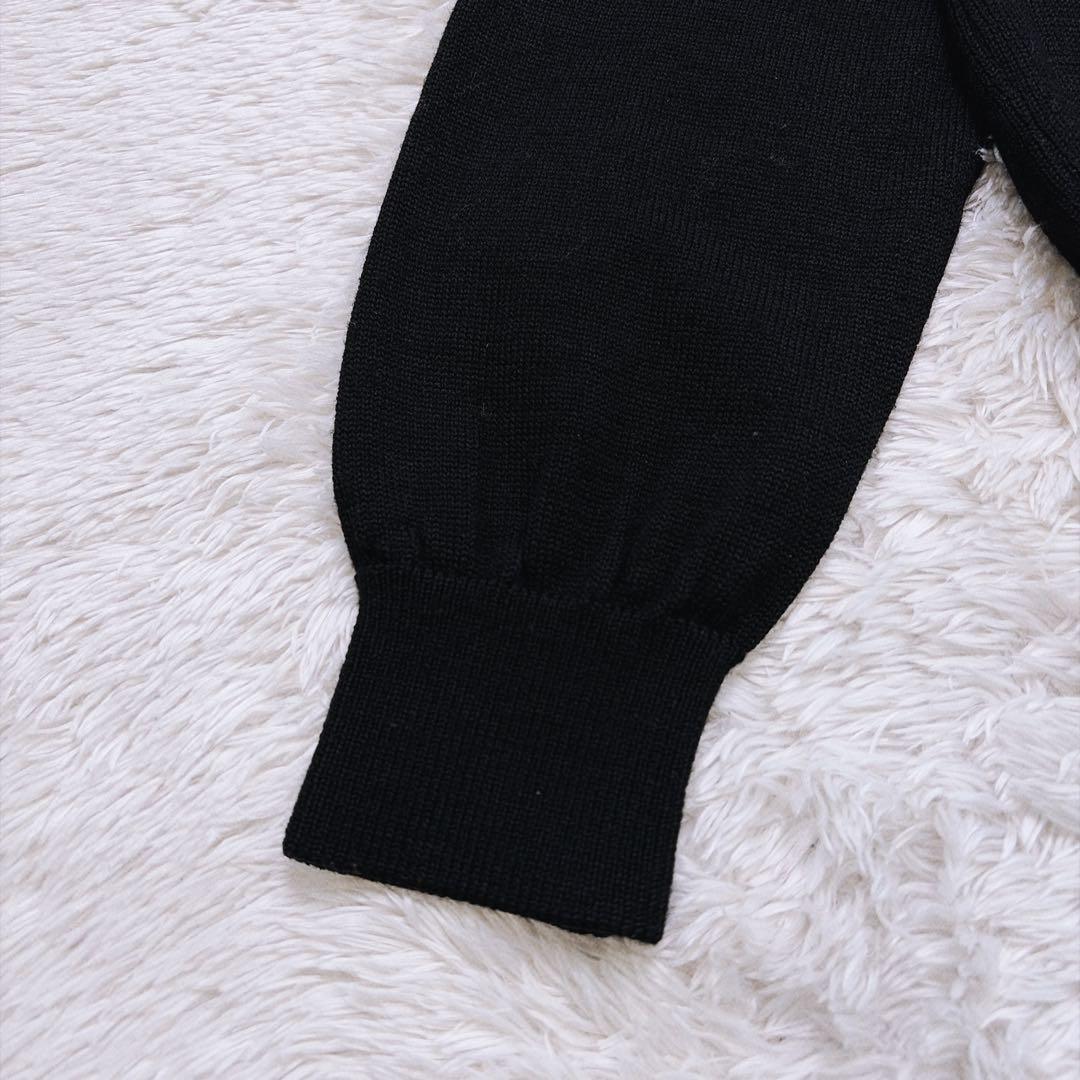 【希少】アディダス ゴルフ テーラーメイド期 ウールニット M 日本製 ブラック