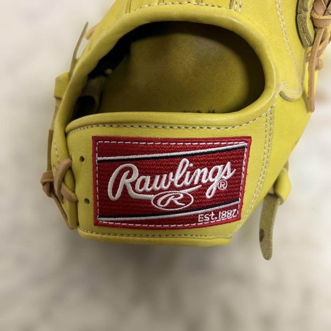 希少美品　ローリングス　軟式グローブ　gamer オールラウンド　イエロー