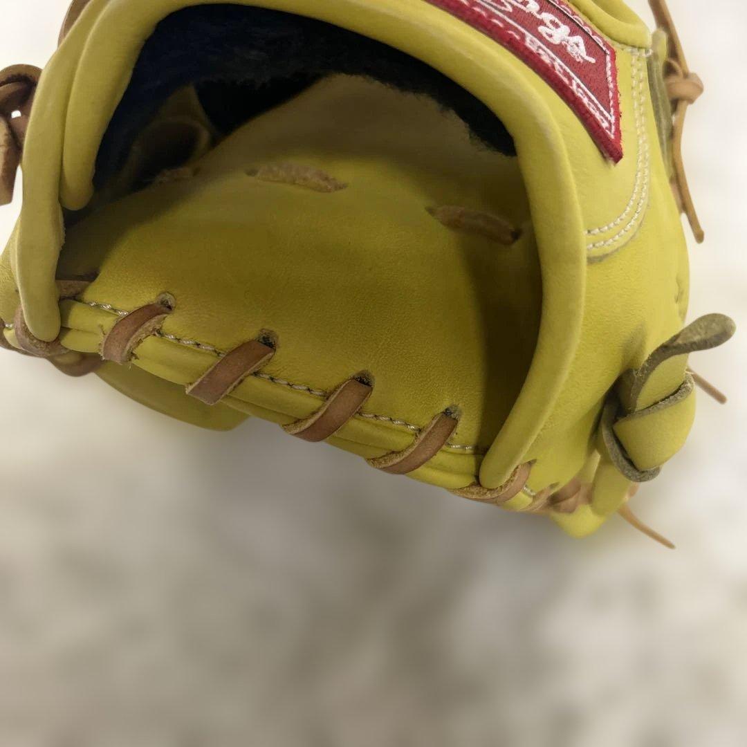 希少美品　ローリングス　軟式グローブ　gamer オールラウンド　イエロー