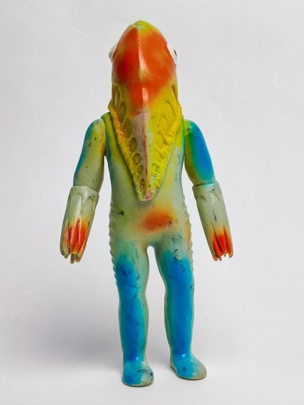 当時物 ブルマァク メトロン星人 ソフビ ウルトラセブン