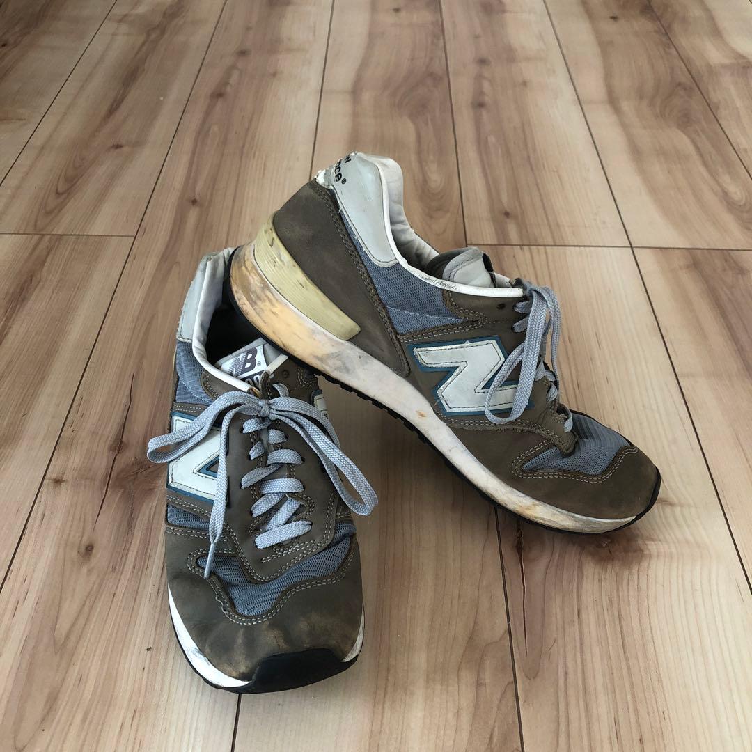 New Balance 1300 グレー/ブラウン シューズ