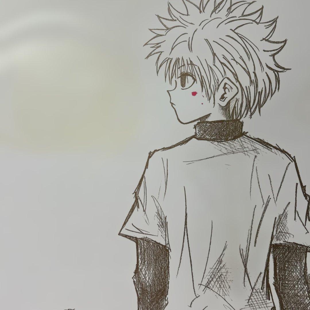 HUNTER×HUNTER キルアポスター　希少のかっこいいポスター