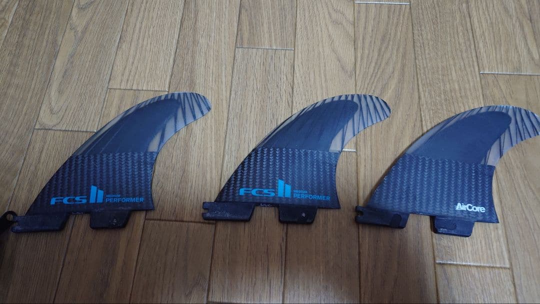 FCS II Performer サイドフィン 3枚セット