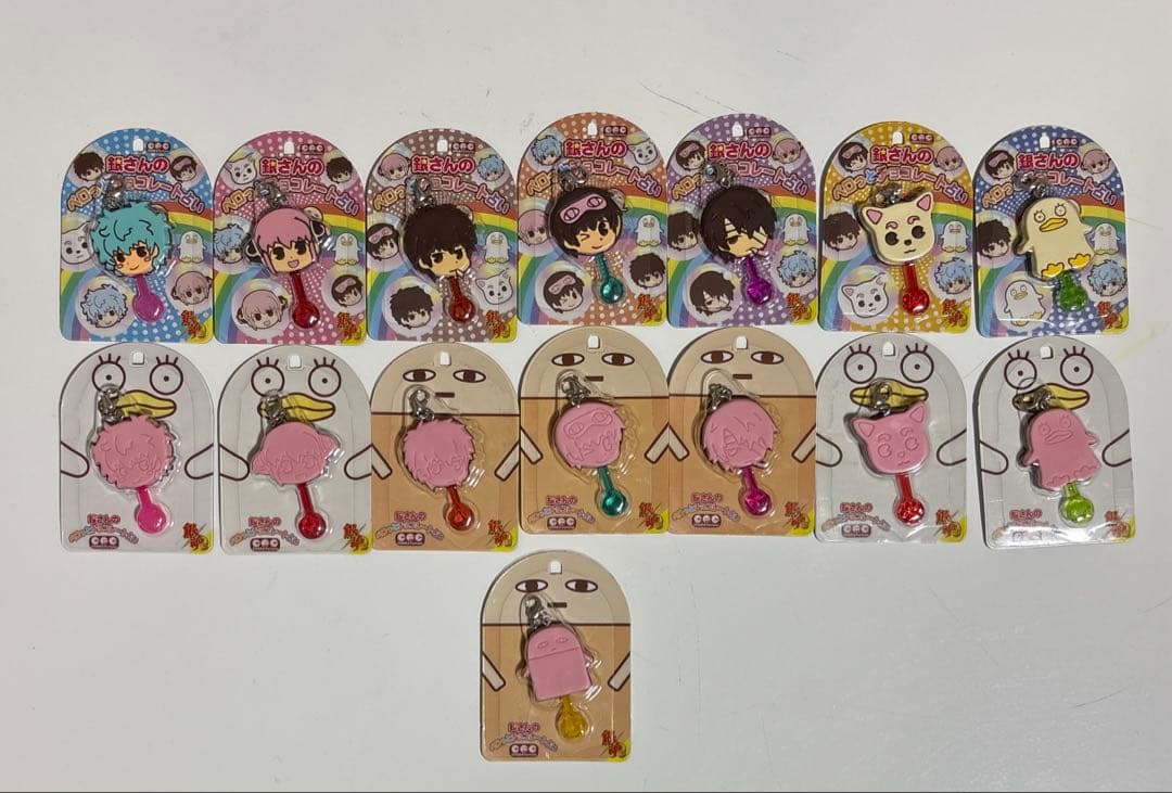 銀魂　銀さんのペロッとチョコレート占い　全16種中15種　メガハウス