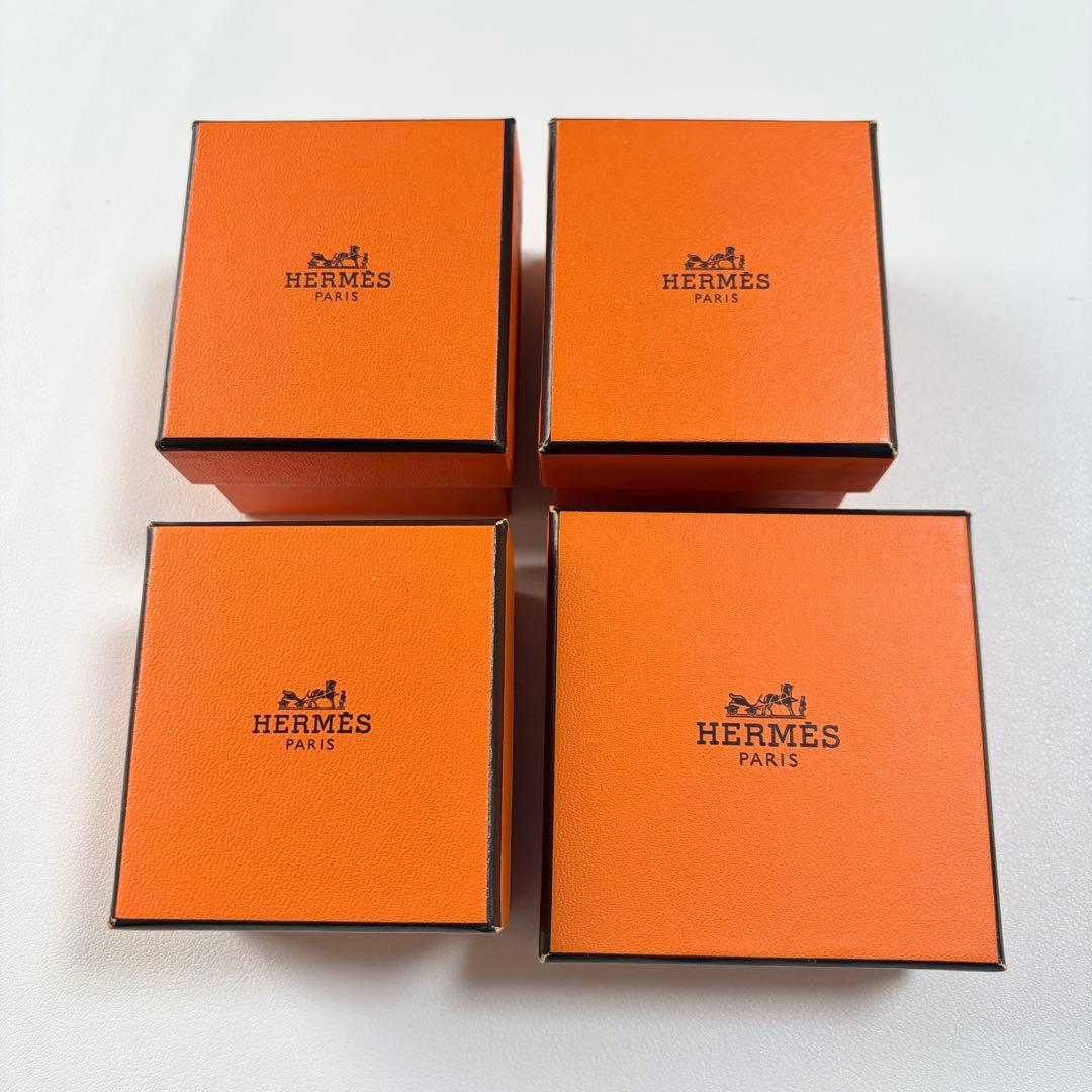 エルメス　リングケース　アクセサリー入れ　空箱　4個セット