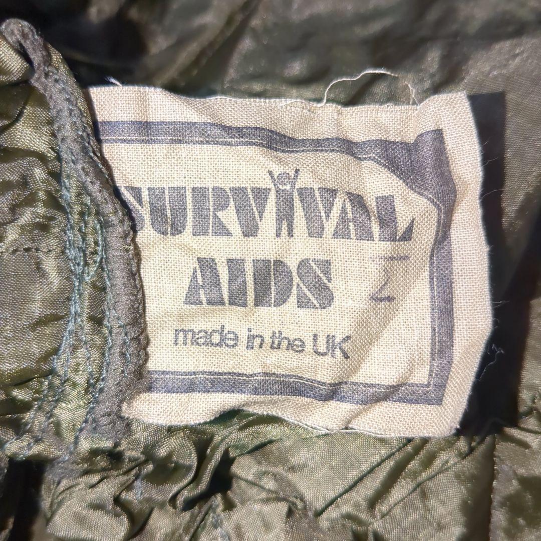 イギリス製 サバイバルスーツ上下セット　MADE　IN　UK
