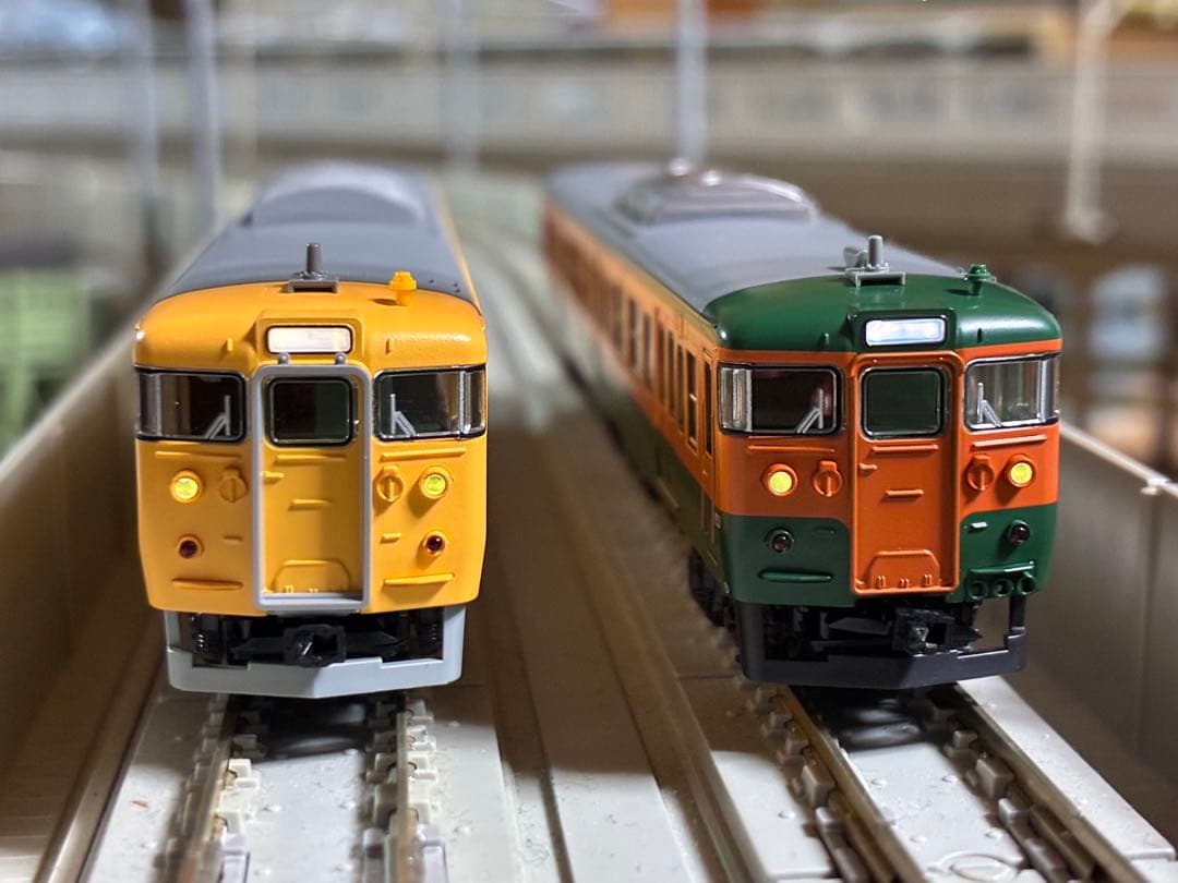 メ*0様 KATO 115系300番台 中国地域色 湘南色（岡山電車区） セット