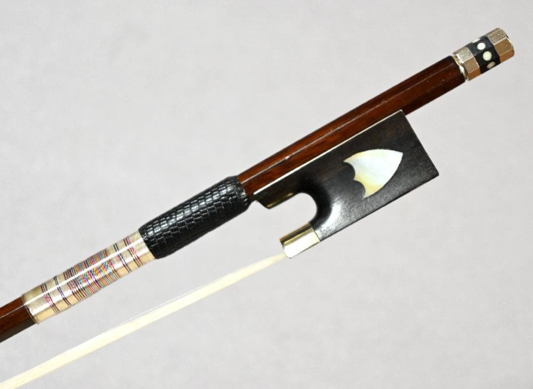 ●弓 Brazilwood Shield inlay Silver 4/4