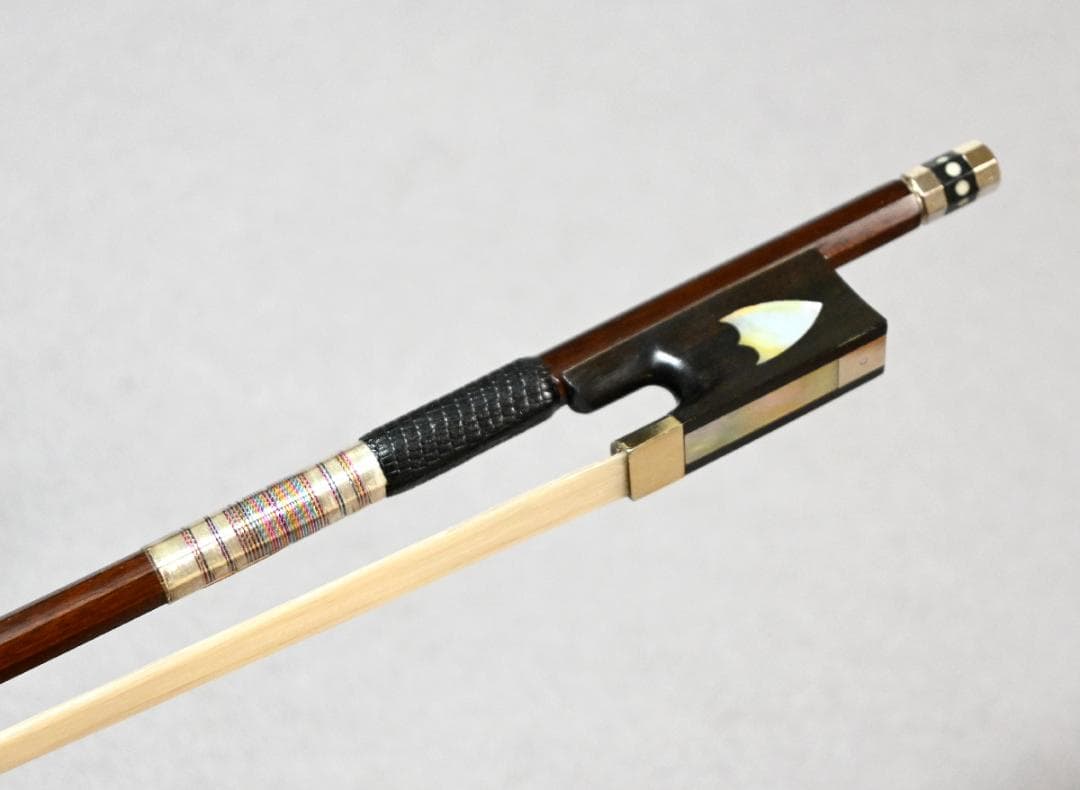 ●弓 Brazilwood Shield inlay Silver 4/4