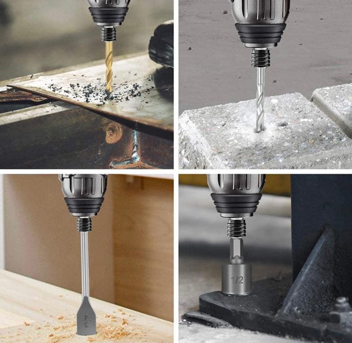 ドリルビット，インパクトドライバー ビットセット，112ピース