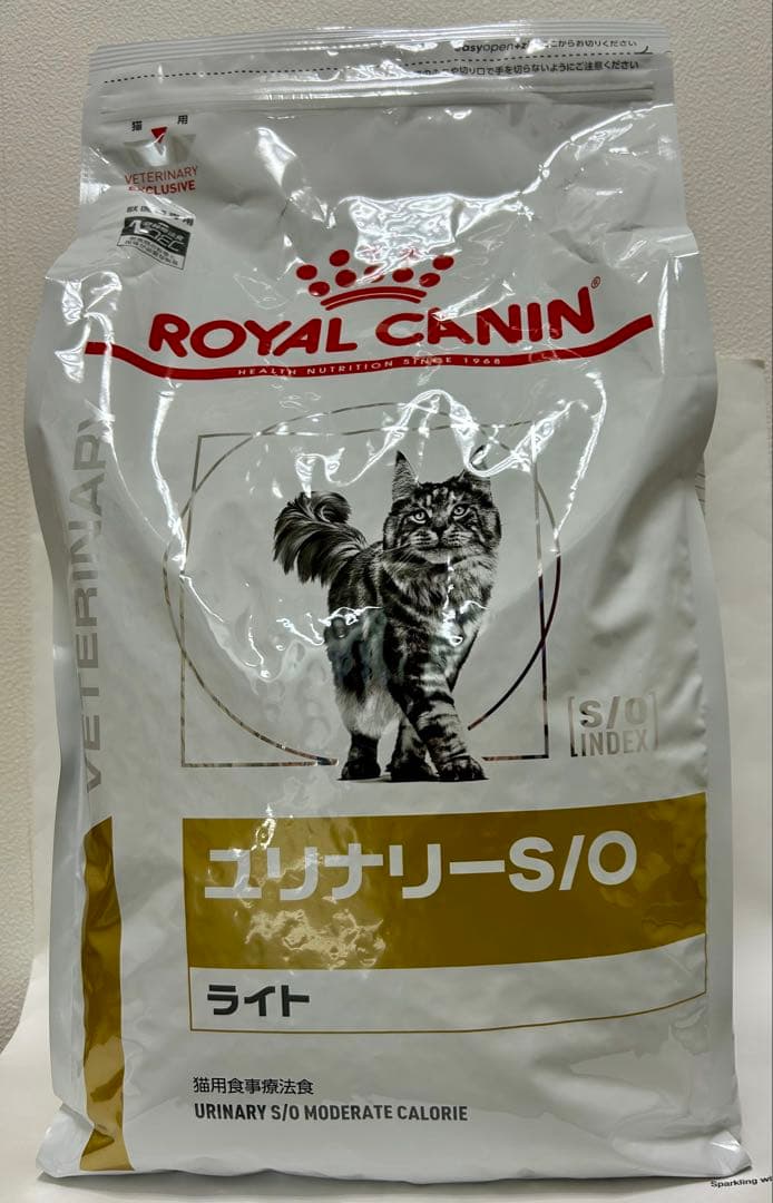ロイヤルカナン 猫用 ユリナリーS/O ライト 4kg １袋