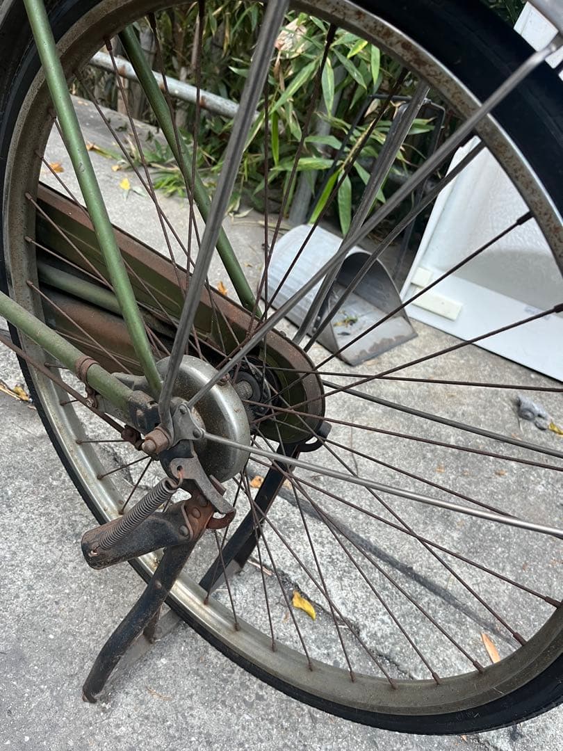 中古品　直接引き取り　ジャンク　昭和レトロ　千代鶴　自転車　千代鶴自転車