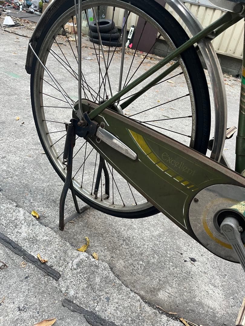 中古品　直接引き取り　ジャンク　昭和レトロ　千代鶴　自転車　千代鶴自転車