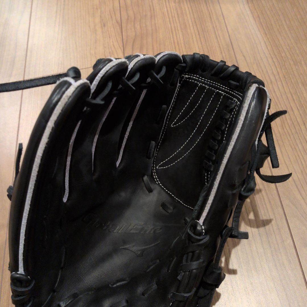 Mizuno ブラックレザー 野球グローブ