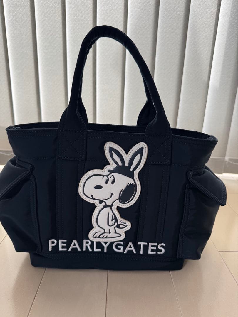 パーリーゲイツ スヌーピー　カートバッグ