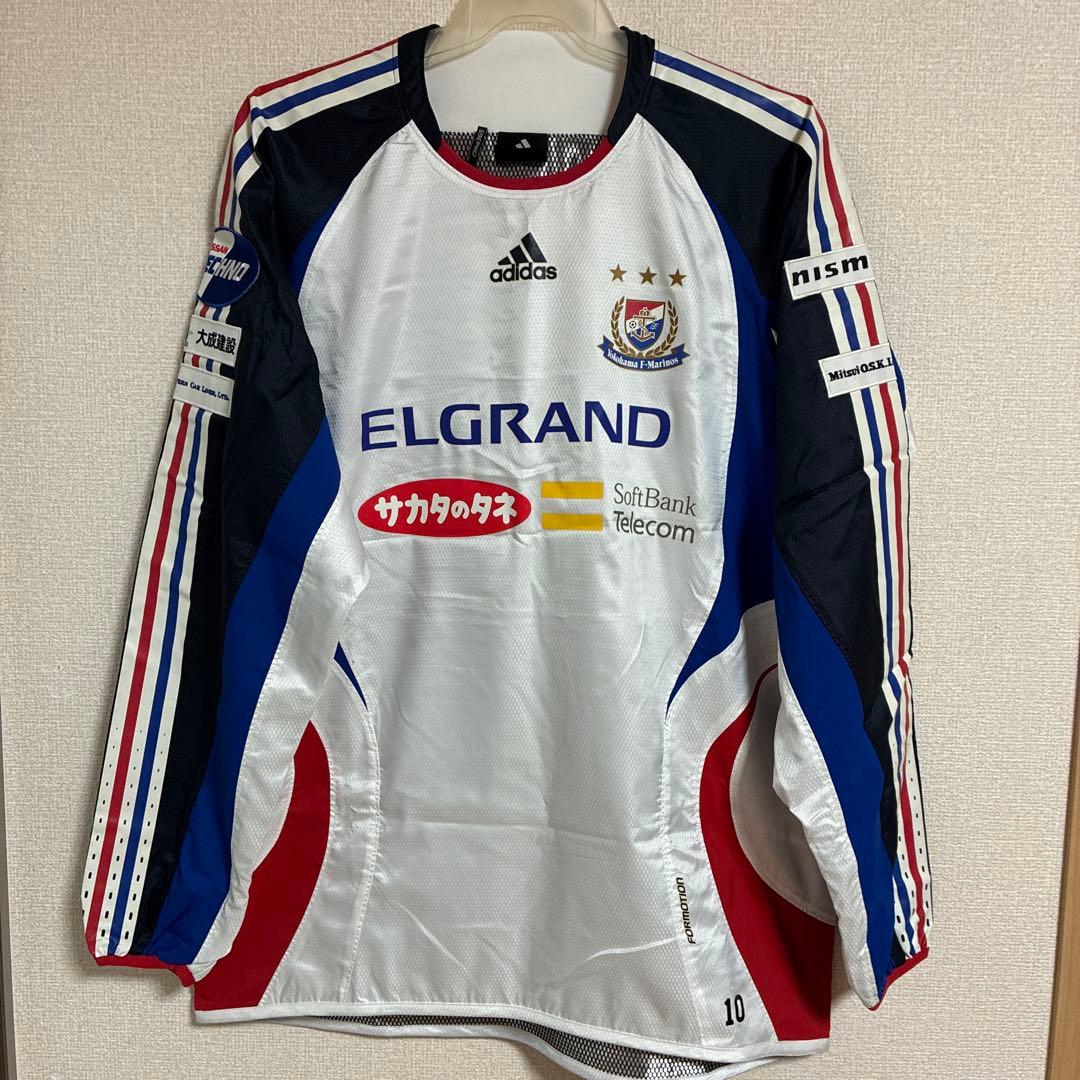 【激レア】横浜F・マリノス 2007年ピステ上下 山瀬選手10番