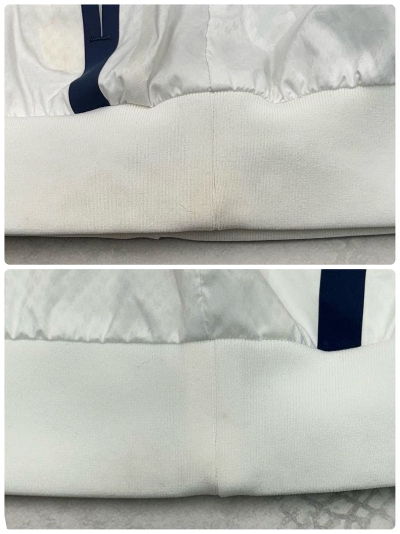 パーリーゲイツ　ナイロンジャケット　ホワイト　ゴルフウェア