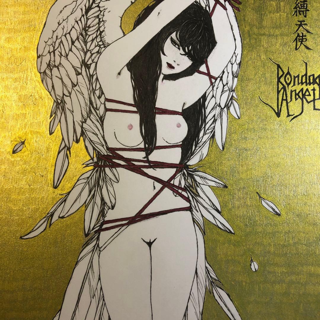 Bondage Angel 緊縛天使　【肉筆絵画】