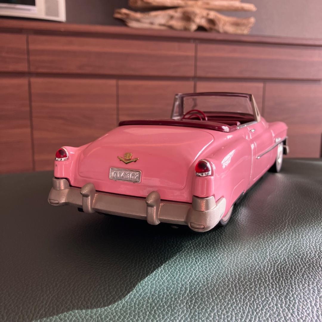 ブリキ製 フィフティーズ 50's ピンク キャデラック 日本製
