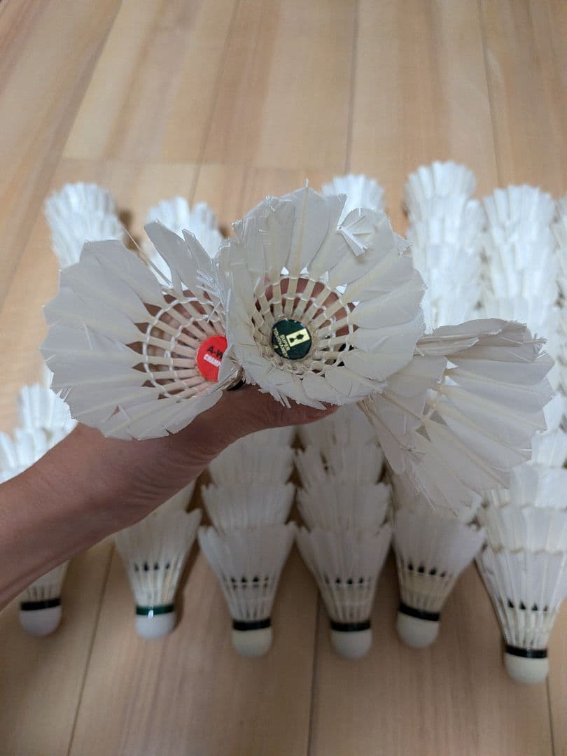 バドミントン中古シャトル240球＋クズシャトル120球