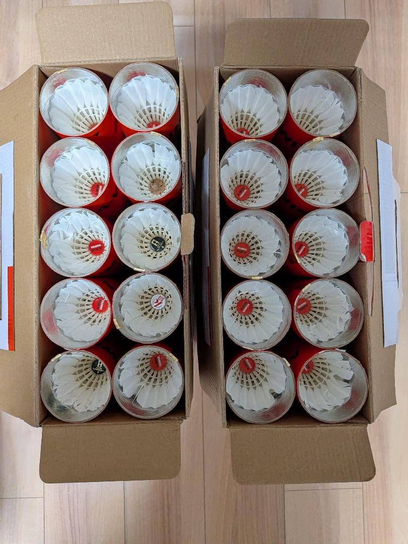 バドミントン中古シャトル240球＋クズシャトル120球