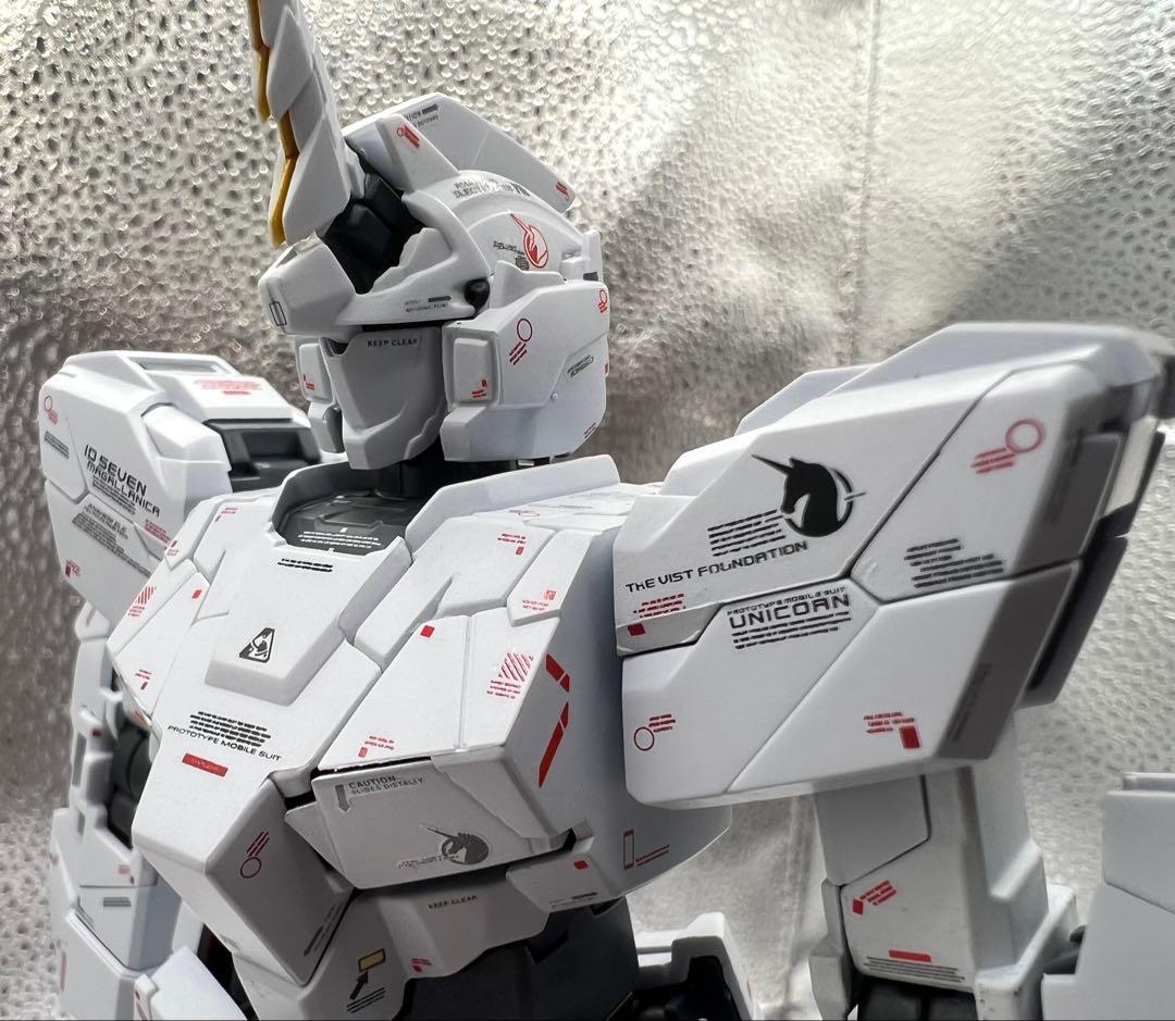 GFFMCユニコーンガンダムLIMITED EDITION(新品)デカール貼り