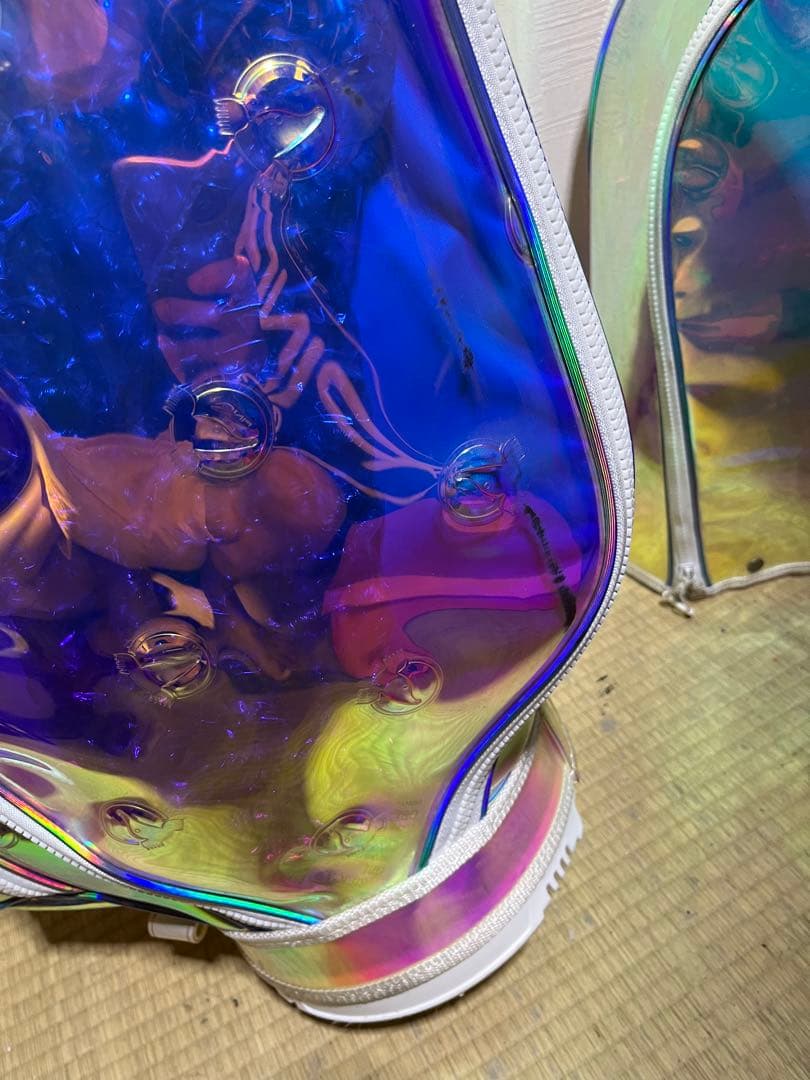 稀少品！HONMA ホンマ　スケルトン クリアキャディバッグ CB12060