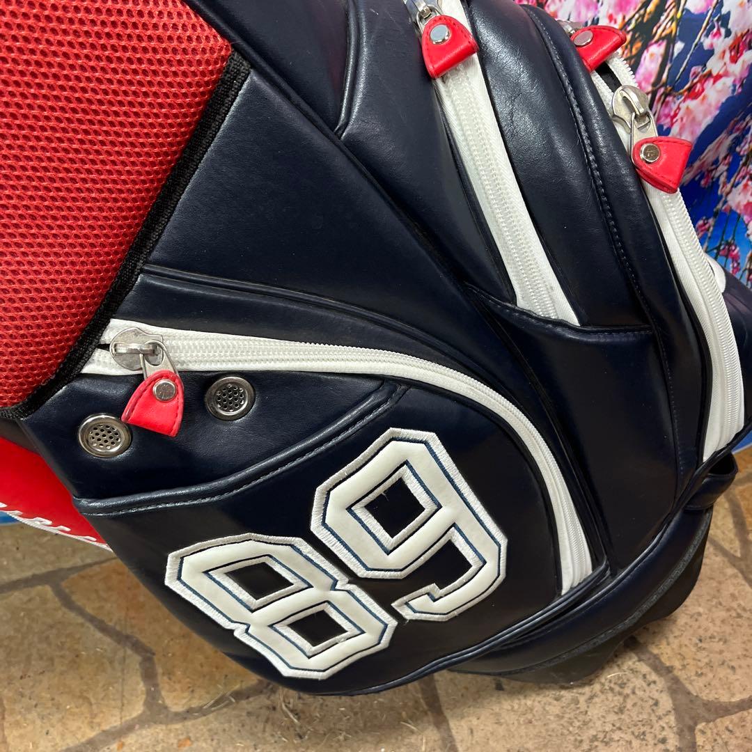 寶BT-1063 PEARLY GATES ネイビー スタンドキャディバッグ