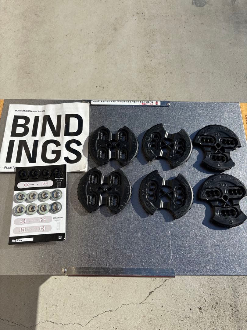 BURTON バートン　FREESTYLE ブラックビンディングメンズSサイズ