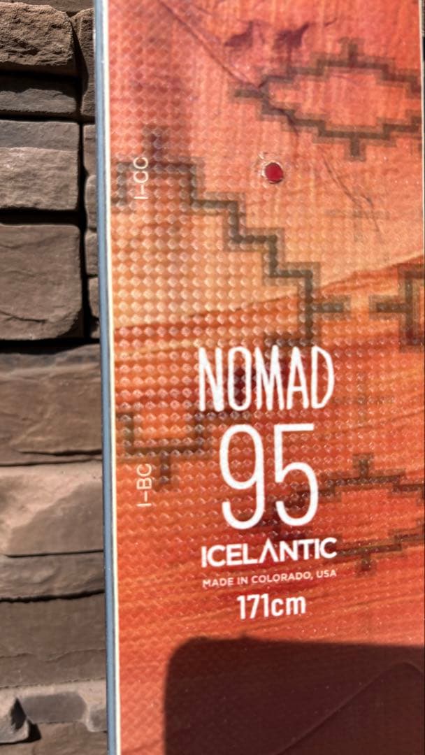 Icelantic NOMAD 95 171cm スキー